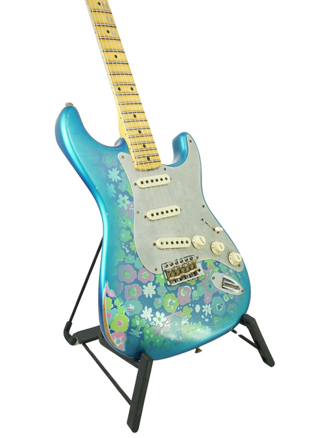 Fender Custom Shop Limited Edition El Diablo '56 Strat Relic Aged Blue Flower - USA 2021