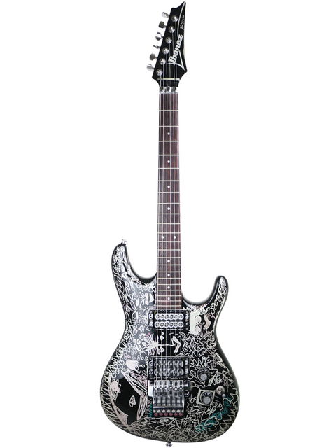 Ibanez Limited Edition Joe Satriani Black Dog JS BDG 1 of 88 - Japan 2008