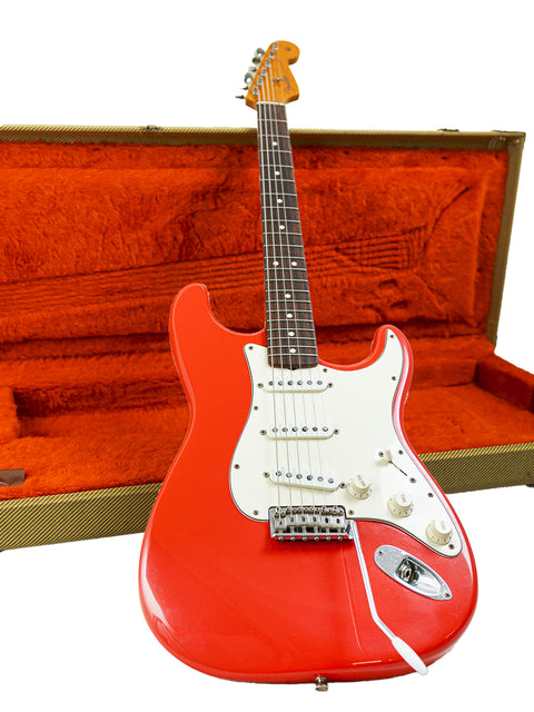 Fender American Vintage 62 Strat AVRI Fiesta Red – USA 1996